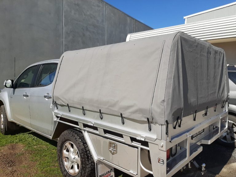 Peppercorn Canvas Ute Canopy